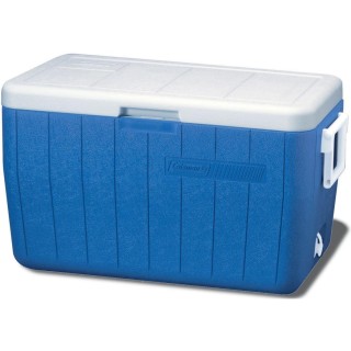 Glacière 48L bleue Coleman – Plastique robuste pour pique-nique et extérieur