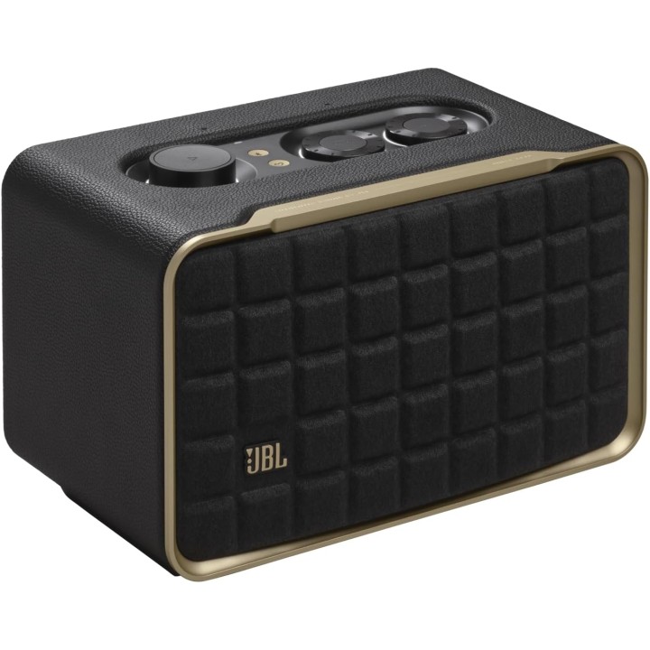 Enceinte intelligente JBL Authentics 200 - Design rétro, 200W, Bluetooth, Wi-Fi, noire