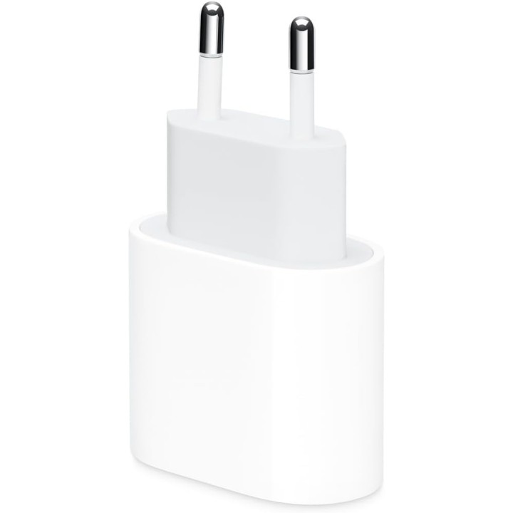 Adaptateur secteur USB-C 20W Apple – Charge rapide pour iPhone et iPad