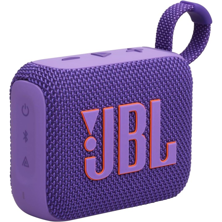 Enceinte Bluetooth ultra-portable JBL Go 4 - Son puissant, étanche IP67, violet