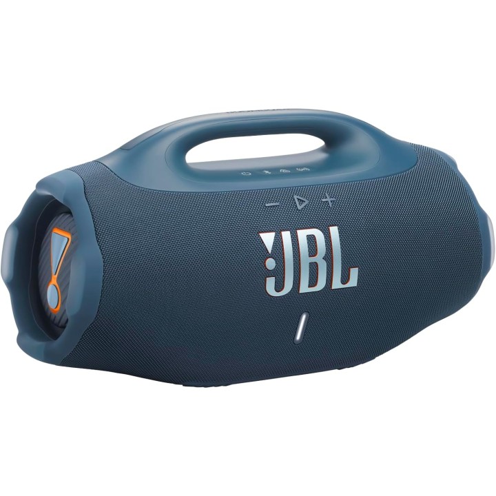 Enceinte Bluetooth portable JBL Boombox 4 – AI Sound Boost – IP68 – 34h – Bleu