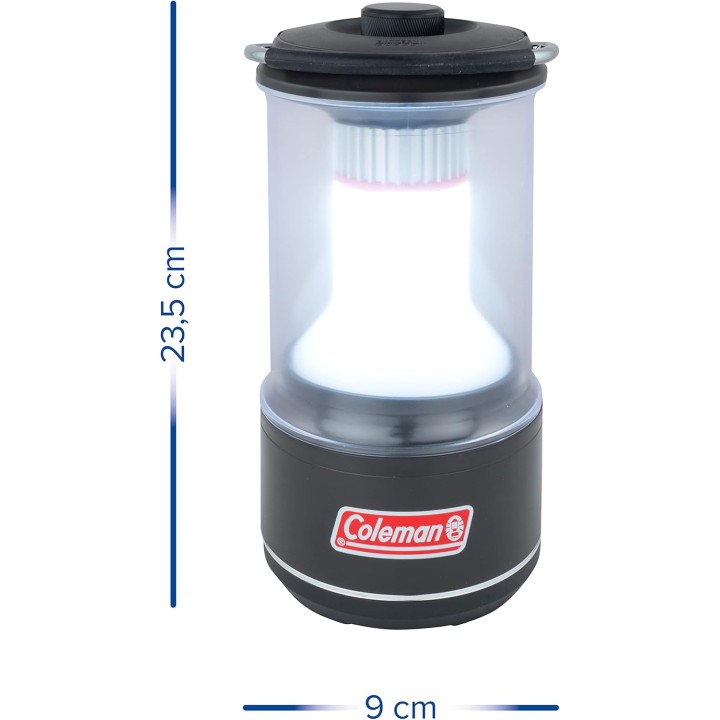 Lanterne LED portable Coleman 600 lumens - étanche IPX4, autonomie longue