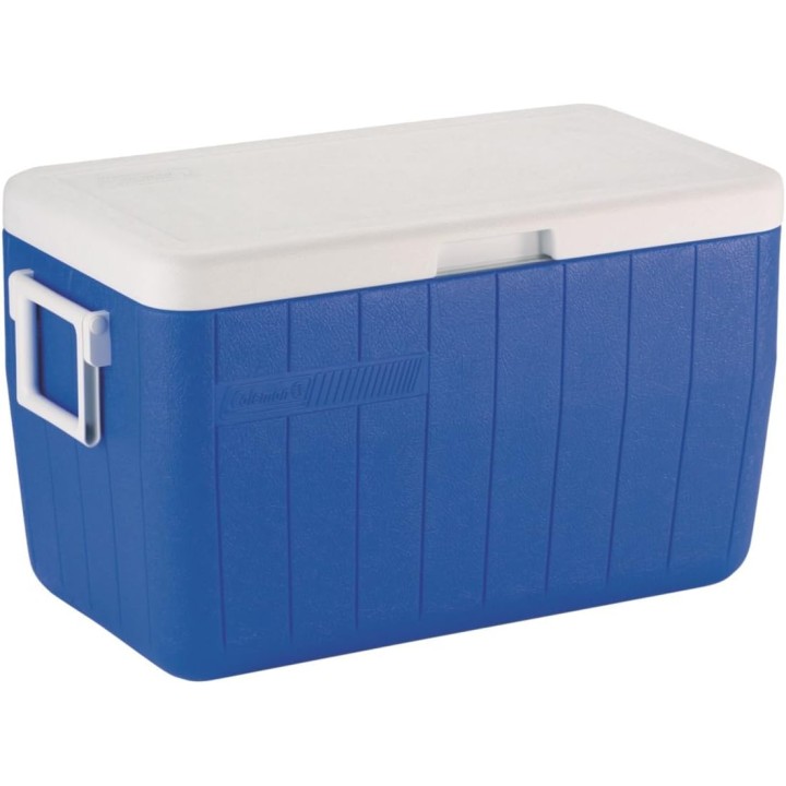 Glacière 48L bleue Coleman – Plastique robuste pour pique-nique et extérieur