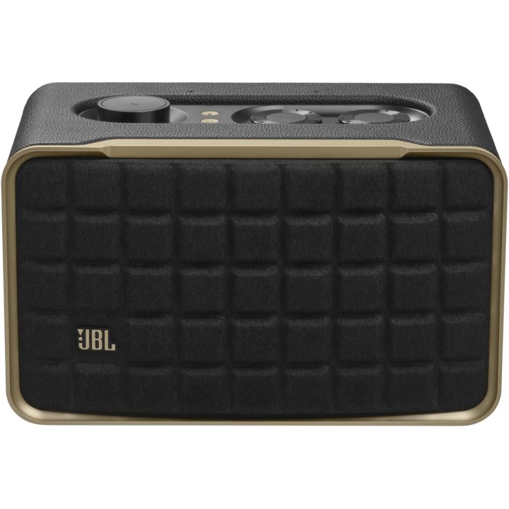 Enceinte intelligente JBL Authentics 200 - Design rétro, 200W, Bluetooth, Wi-Fi, noire