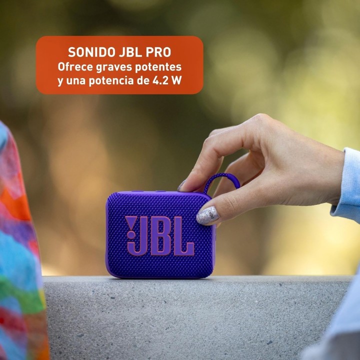 Enceinte Bluetooth portable JBL Go 4 – Étanche IP67, basses puissantes, autonomie 7h