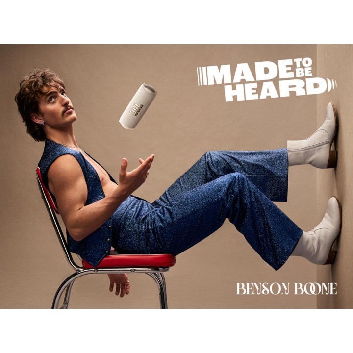 Enceinte portable Bluetooth JBL Flip 7 étanche AI Sound Boost 16h – Sable