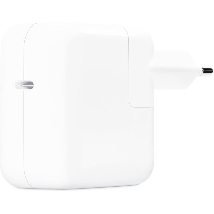 Adaptateur secteur USB-C 30W Apple – Charge rapide pour MacBook Air, iPhone, iPad Pro