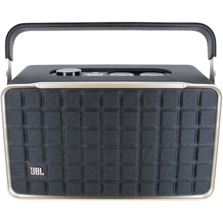 Enceinte portable sans fil JBL Authentics 300 - 100 W - design rétro - Bluetooth Wi-Fi