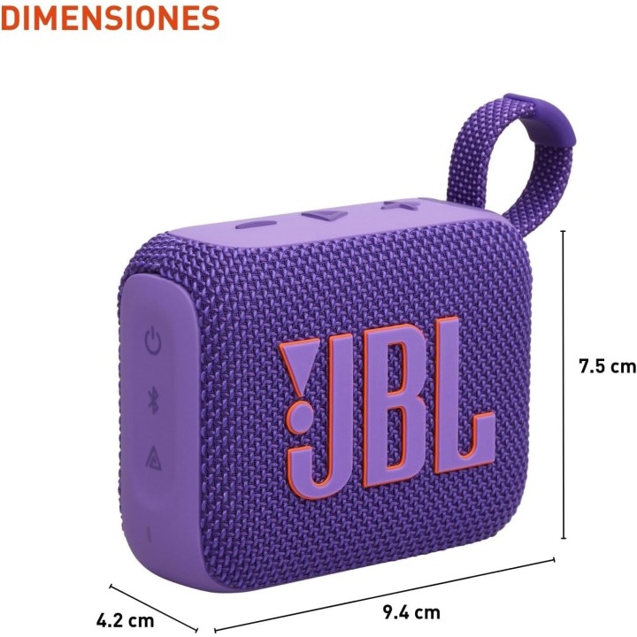 Enceinte Bluetooth ultra-portable JBL Go 4 – Waterproof, basses puissantes, autonomie 7h