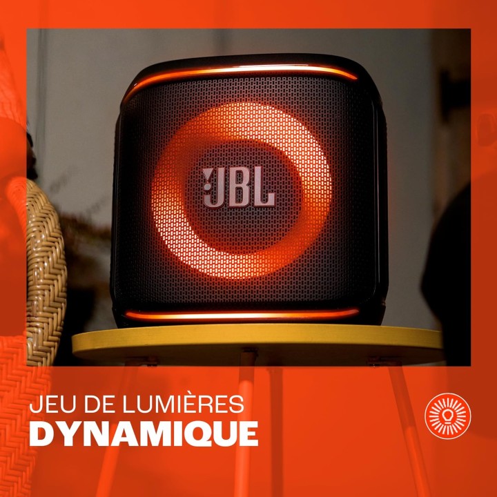 Enceinte Bluetooth portable JBL PartyBox Encore 2 - Micro sans fil, 12h, IPX4, LED