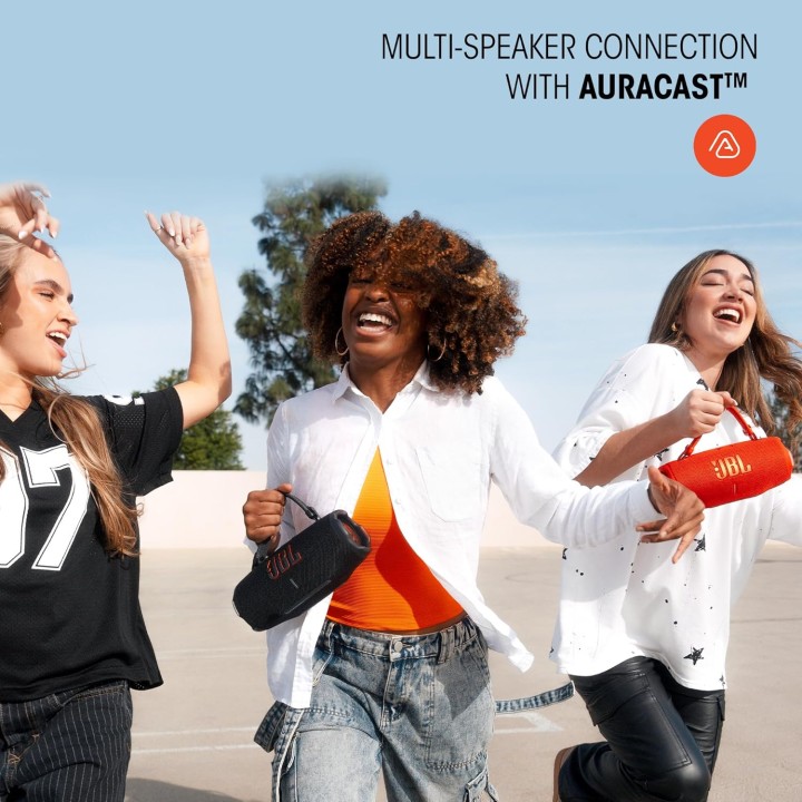 Enceinte Bluetooth portable JBL Charge 6 - Bleu - 28h autonomie - Étanche IP68