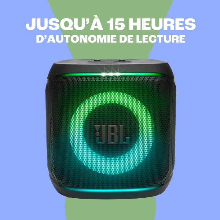 Enceinte Bluetooth portable JBL PartyBox Encore 2 - Micro sans fil, 12h, IPX4, LED