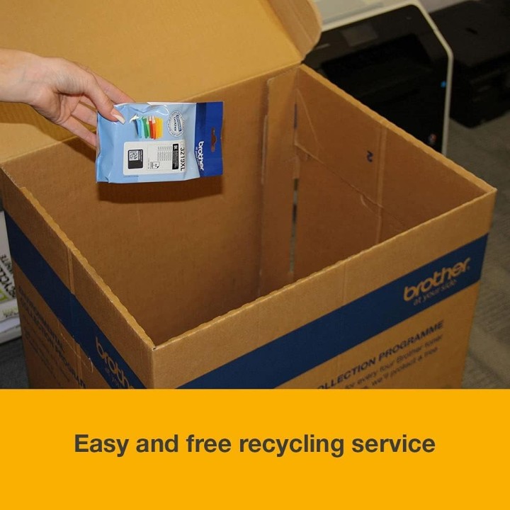 Cartouche d'encre jet d'encre magenta Brother LC-424M - 750 pages - DCP-J1200DW