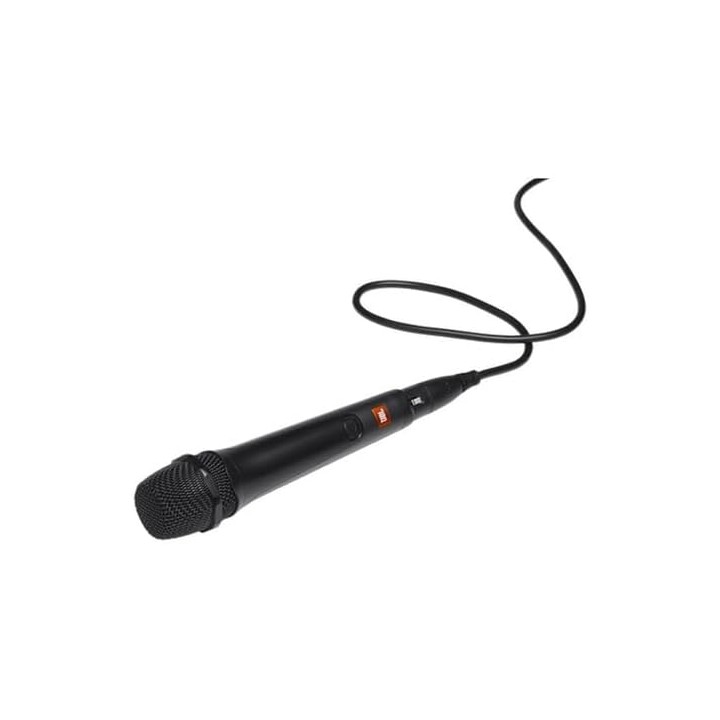 Microphone dynamique filaire JBL PBM100 - Atténuation du bruit - Karaoké Partybox