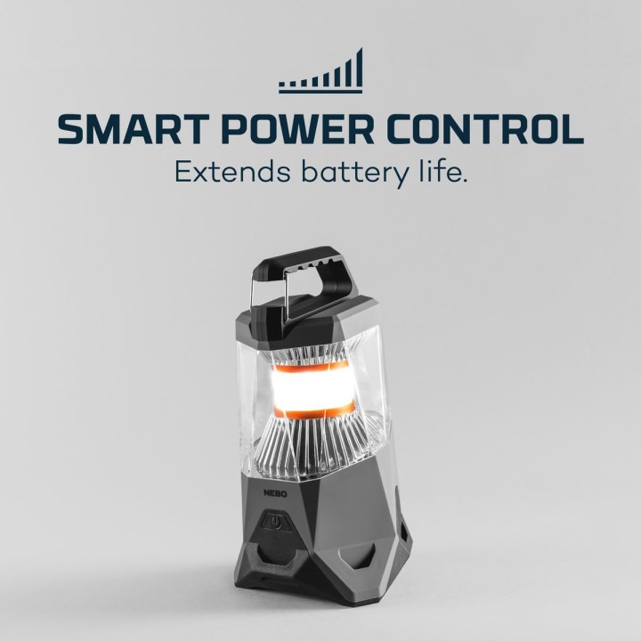 Lanterne rechargeable 500 lumens NEBO Galileo – Banque d'alimentation USB