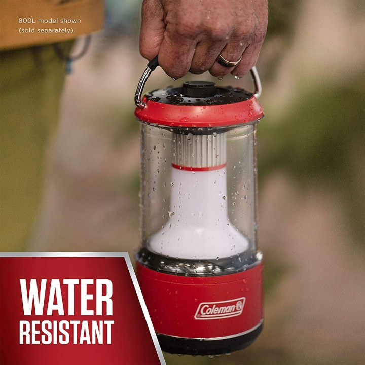 Lanterne LED camping 1000 lumens - 4 modes, BatteryGuard, portée 16 m, lot de 2