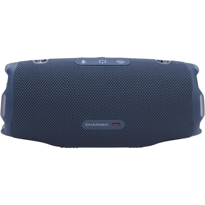 Enceinte Bluetooth portable JBL Charge 6 – 28h, étanche IP68, IA Sound Boost, bleu