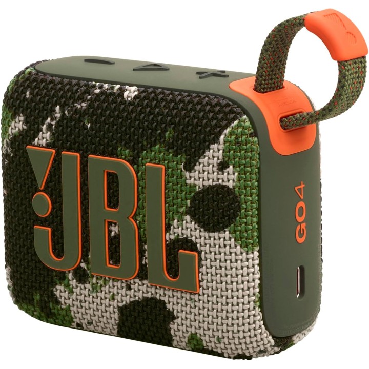 Enceinte Bluetooth ultra-portable JBL GO 4 - son JBL Pro - motif camouflage - IP67