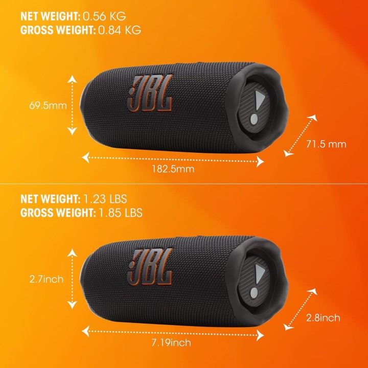 Enceinte Bluetooth portable JBL Flip 7 - Étanche IP68, 16h autonomie, basses puissantes