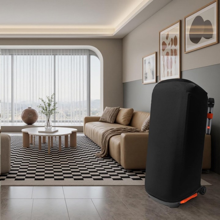 Housse de protection anti-poussière lycra pour JBL PartyBox 710 & 720 - Noir