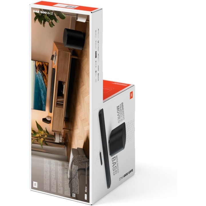 Barre de son JBL Bar 300MK2 - Dolby Atmos, MultiBeam, PureVoice, Bluetooth, 450W