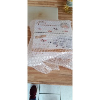 Set de 9 verrines en verre carré 145 ml – couvercle clipsable, lave-vaisselle