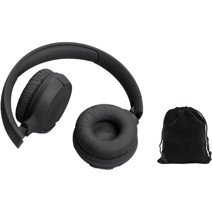 JBL Tune 525BT - Casque sans fil basses puissantes Bluetooth 5.3 autonomie 57h noir