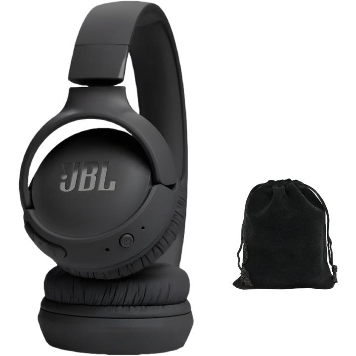 JBL Tune 525BT - Casque sans fil basses puissantes Bluetooth 5.3 autonomie 57h noir