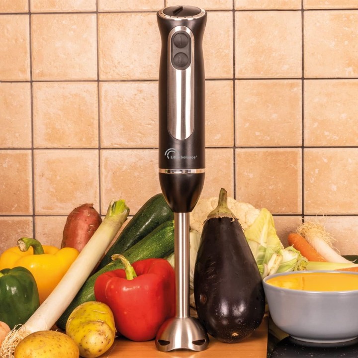 Mixeur plongeant inox 600 W - 8 vitesses turbo - ergonomique Little Balance