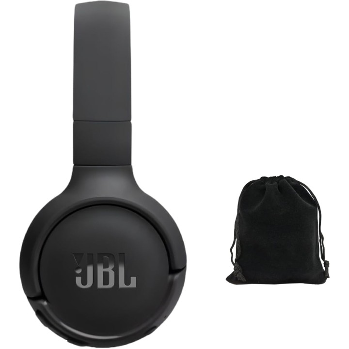 JBL Tune 525BT - Casque sans fil basses puissantes Bluetooth 5.3 autonomie 57h noir