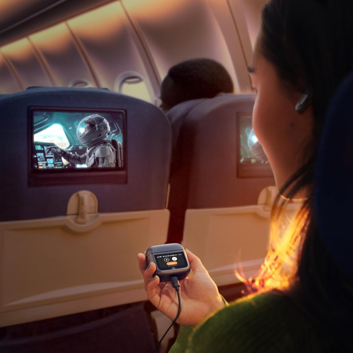 Écouteurs sans fil Bluetooth JBL Tour Pro 3 - Réduction de bruit - Autonomie 40h - Crème