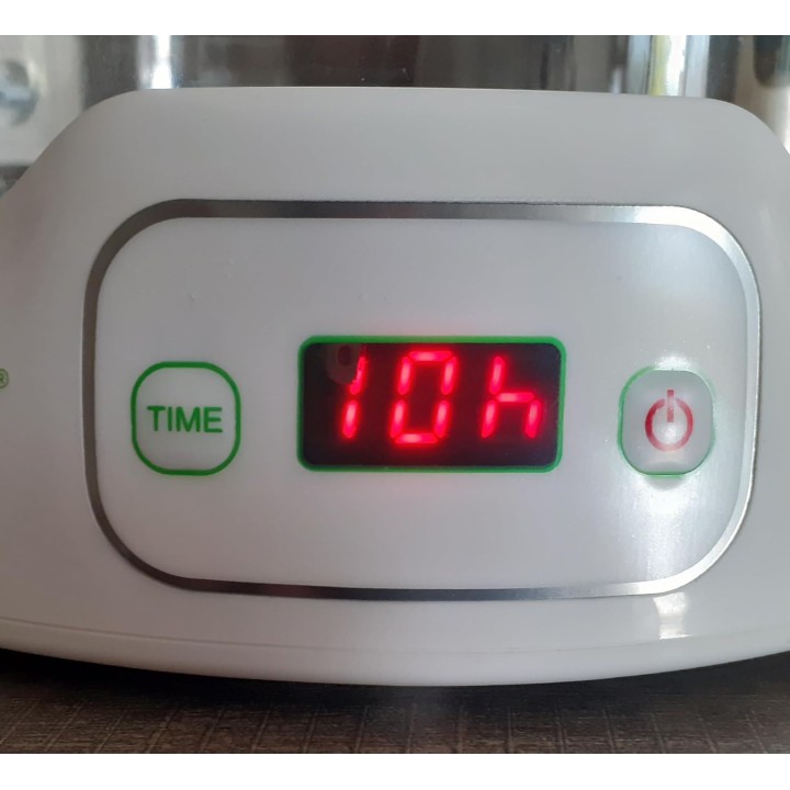 Yaourtière digitale 13 pots en verre - Timer programmable et arrêt automatique LITTLE BALANCE