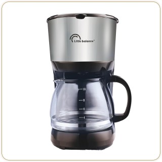 Cafetière filtre 10 tasses - Verseuse verre, inox, maintien au chaud, anti-gouttes