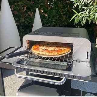Four à pizza 2000W Air Fryer 54cm - Pierre réfractaire Little Balance 8733