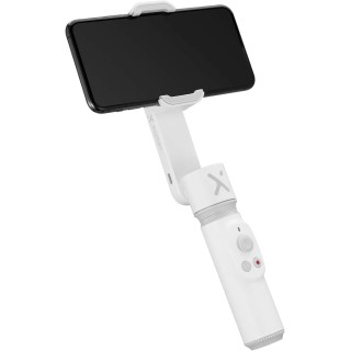 Perche à selfie stabilisée télescopique Zhiyun Smooth X compacte - Blanc