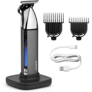 Tondeuse à barbe sans fil waterproof - Lames XL acier japonais - BaByliss Super-X Metal