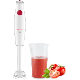 Mixeur plongeant Moulinex Turbomix 350W – Facile d'utilisation – Blanc