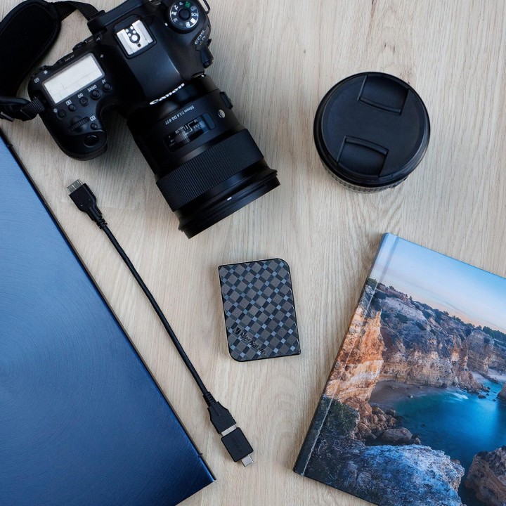 SSD externe portable 512 Go - Mini, léger, USB 3.0/USB-C - Verbatim noir