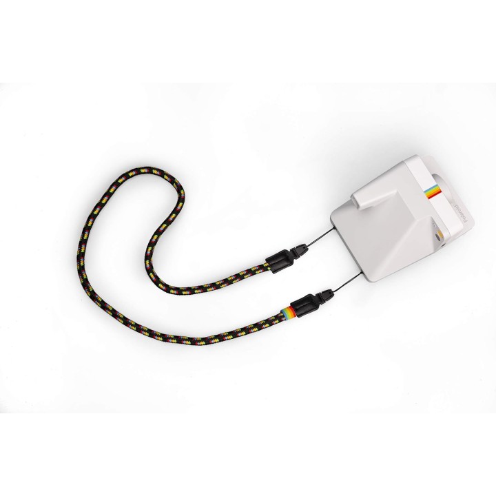 Sangle d'appareil photo Polaroid ronde - Arc-en-ciel