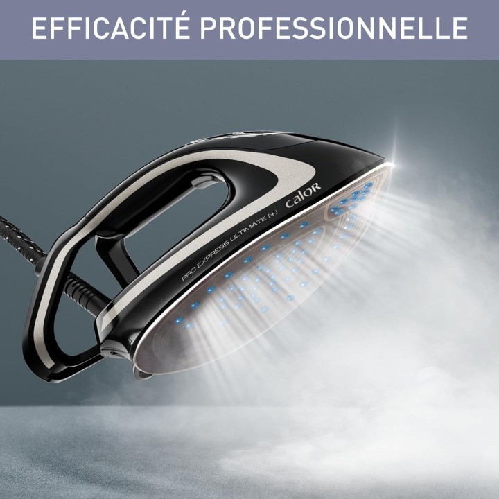 Centrale vapeur haute pression Calor Pro Express Ultimate Care - 8 bars - Semelle autonettoyante