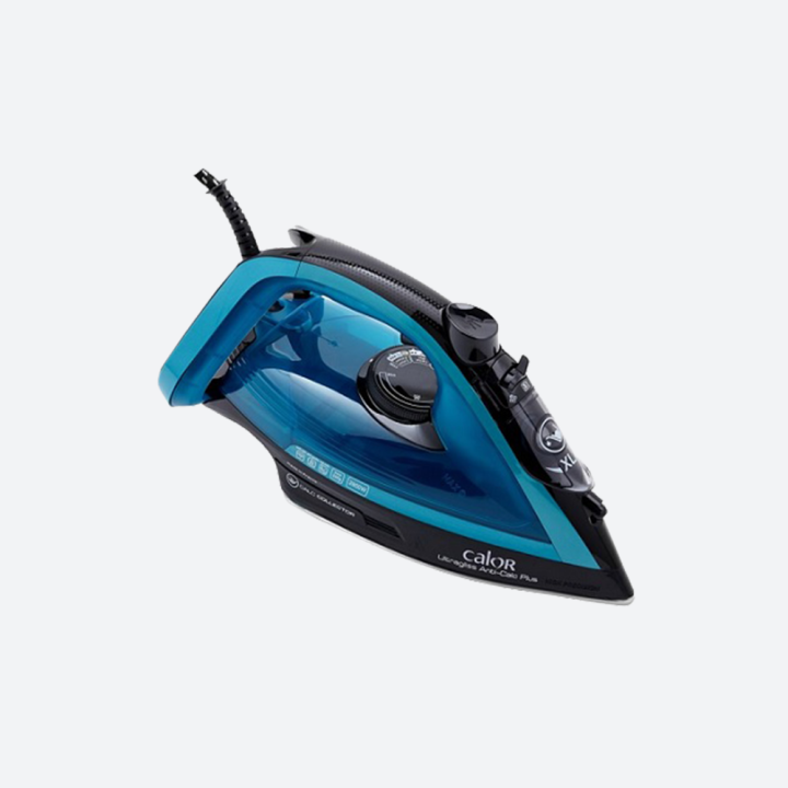 Fer à repasser vapeur Calor 2800 W - Pressing anti-calcaire semelle Durilium