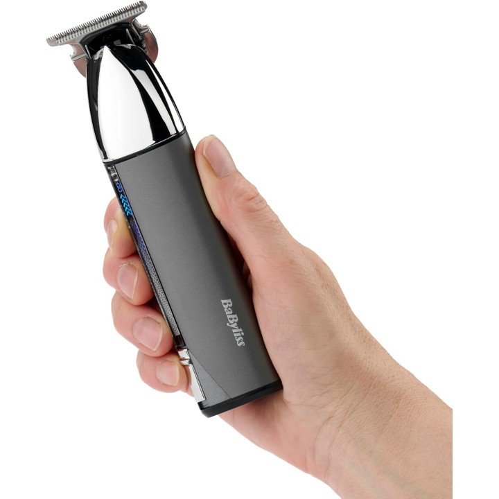 Tondeuse à barbe sans fil waterproof - Lames XL acier japonais - BaByliss Super-X Metal