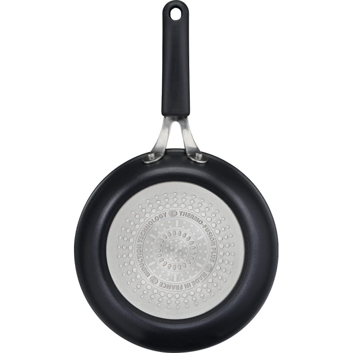 Poêle 24 cm antiadhésive titane Lagostina Tempra - Inox induction manche silicone