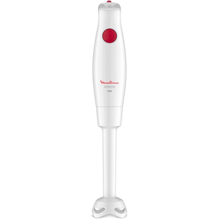 Mixeur plongeant Moulinex Turbomix 350W – Facile d'utilisation – Blanc