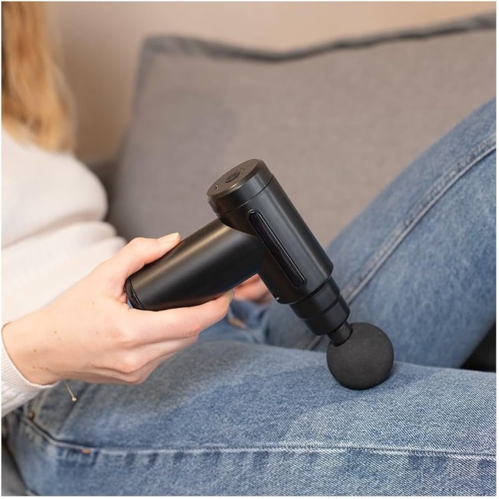 Pistolet de massage sans fil SAGE DOS200 – Ergonomique, 4 têtes, autonomie longue