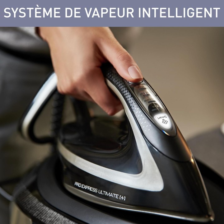 Centrale vapeur haute pression Calor Pro Express Ultimate Care - 8 bars - Semelle autonettoyante