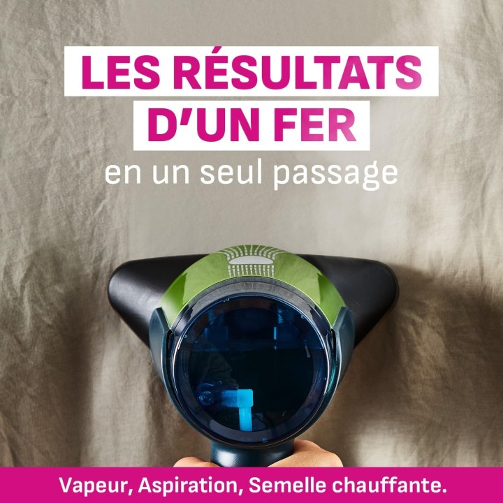 Défroisseur vapeur à main Calor AeroSteam OptiFlow - Rapide, compact, fabrication française