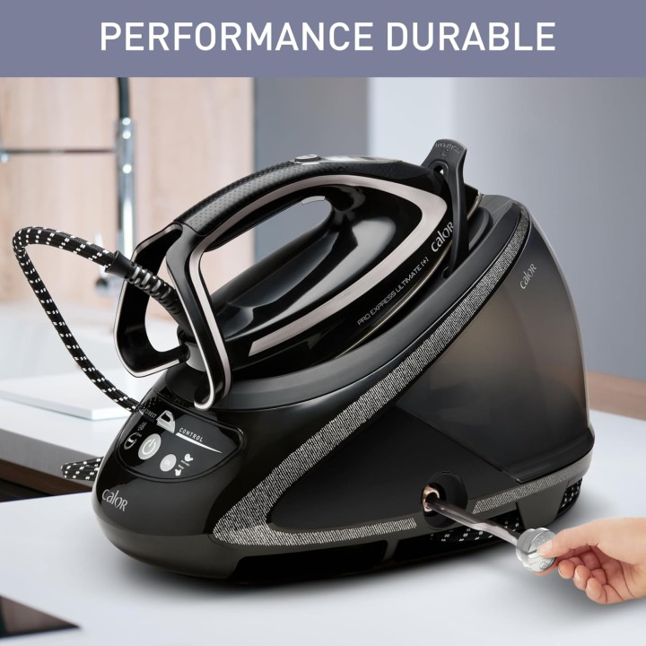 Centrale vapeur haute pression Calor Pro Express Ultimate Care - 8 bars - Semelle autonettoyante