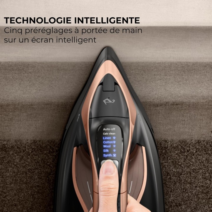 Fer vapeur 3200 W pressing 300 g/min technologie intelligente - Calor Ultimate Power Pro