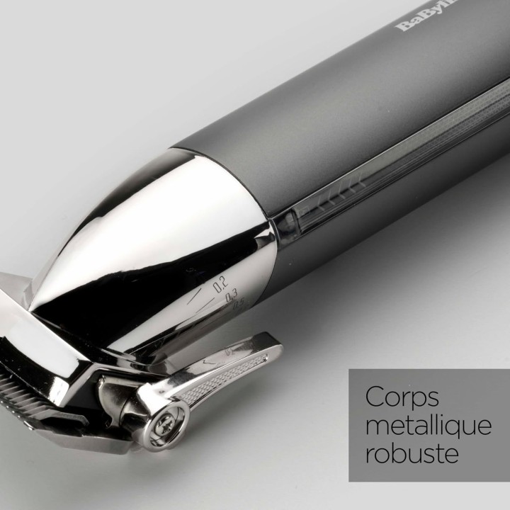 Tondeuse cheveux sans fil - Lames acier japonais - Autonomie 180 min - Affichage digital